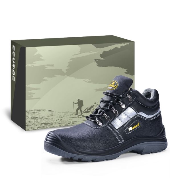 Buy Safetoe M 8027 BESTBOY S3 SRC Slip Resistant High Ankle Safety Shoes Online in Pakistan with Same Day Shipping From MJS Traders At Lowest Price