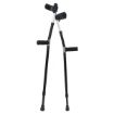 Picture of Lightweight Comfortable Grip Elbow Walking Stick Crutches