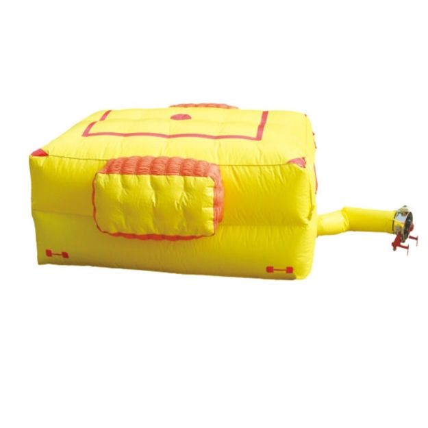 Picture of EMERGENCY RESCUE INFLATABLE JUMPING AIR CUSHION WITH INFLATABLE FAN