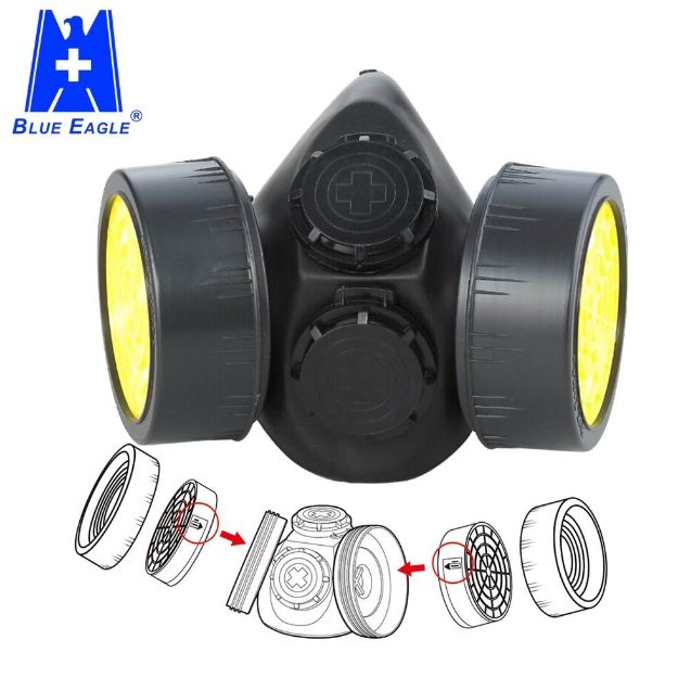 Blue Eagle NP306 Twin Cartridge Chemical Respirator