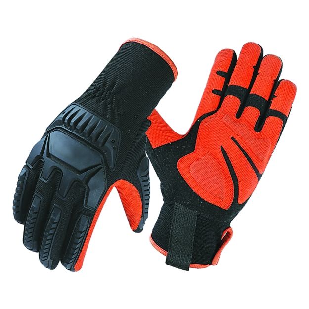 Besto 1036 Cut Level 5 Impact & Cut Resistant Mechanical Hazard Safety Leather Work Gloves 
