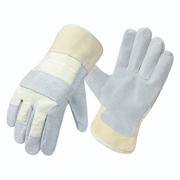 JNM2002 Premium Canadian Rigger Industrial Safety Leather Work Gloves