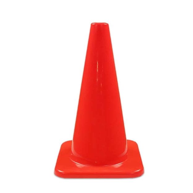 Road Safety PVC Traffic Cones Without Reflectors