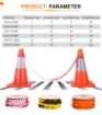 Red & White Traffic Warning Plastic Chain