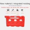 Picture of Plastic Anti Collision Red Traffic Road Block Water Barrier