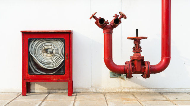 Self Stand Cabinet For Fire Hose Pipe - Karachi Fire Corporation