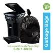 Picture of Industrial BGB004 HDPE Black Packed Disposable Garbage Bags
