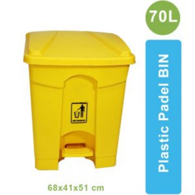 Picture of PPB 70 liter Plastic Pedal Bin