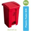 Picture of PPB-90 Liter Plastic Pedal Bin