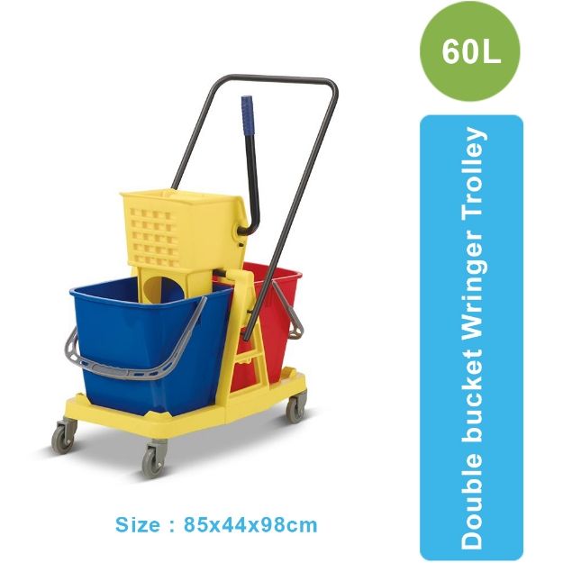 Picture of DS-8073 60liter Double Mop Wringer