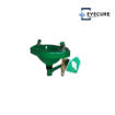 EYECURE B100 ABS Plastic Pedestal Wall-Mounted Basin Eyewash Station