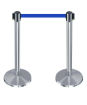 Picture of Crowd Control Barrier Retractable Queue Pole