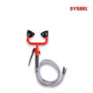 Sysbel WG7012R Wall Mounted Dual Head Drench Hose Eyewasher