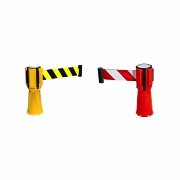 Retractable Connected Warning Belt Traffic Cone Topper Barrier