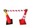 Retractable Connected Warning Belt Traffic Cone Topper Barrier