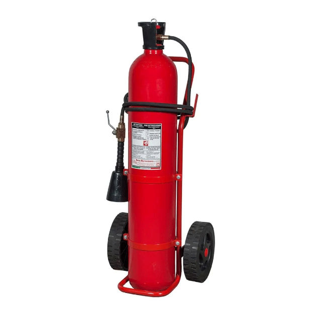30 KG WHEELED TROLLEY CARBON DIOXIDE FIRE EXTINGUISHER
