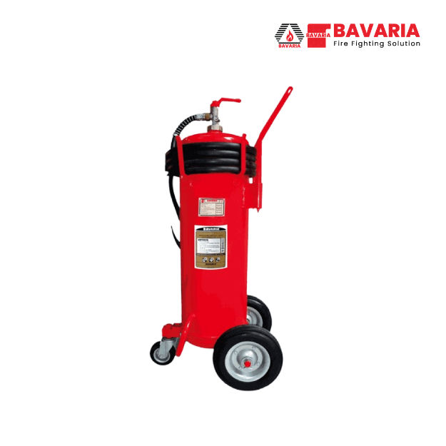Bavaria CONCORD-50M 50kg DCP Dry Chemical Powder Fire Extinguisher With Trolley