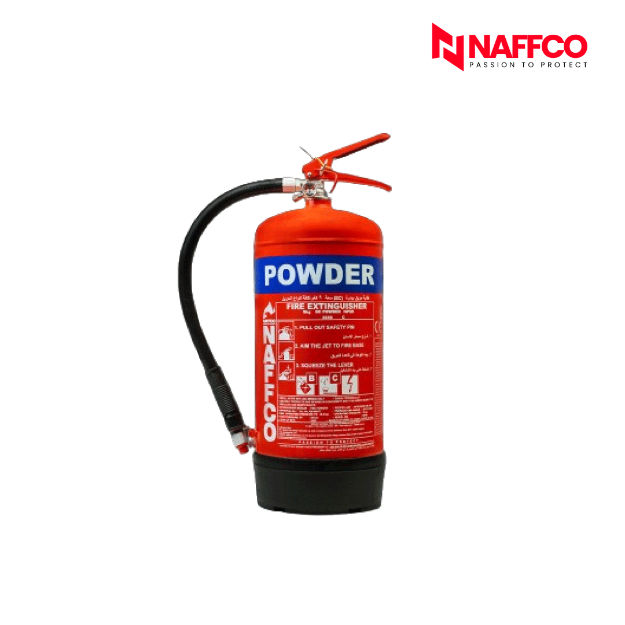 Naffco NP1 1Kg DCP Dry Chemical Powder Fire Extinguisher Without Trolley