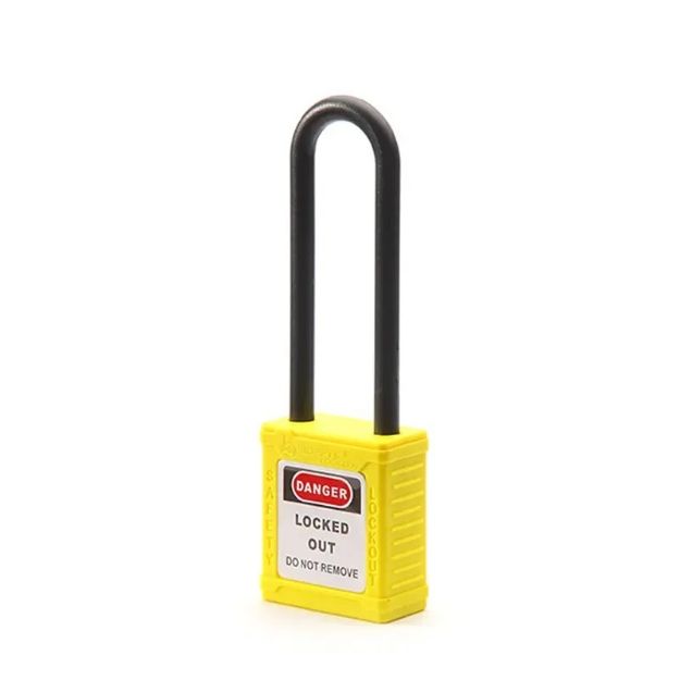 LOTO PL-G32 Nylon Long Shackle Non Conductive Lock Out Safety Padlock