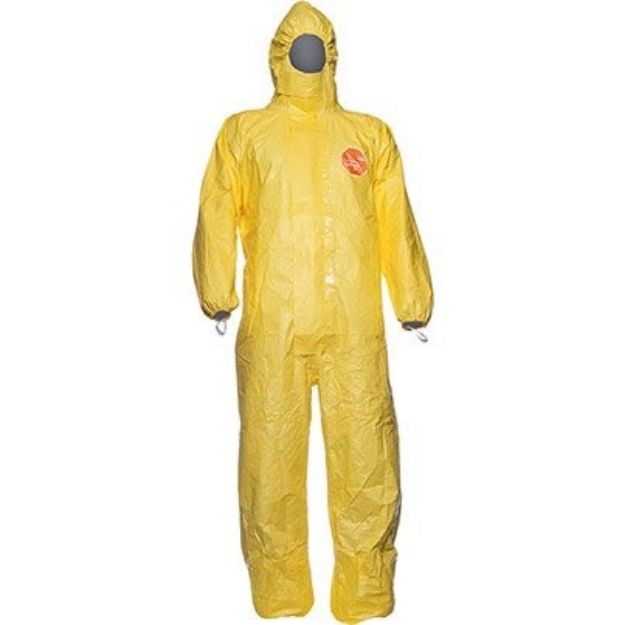 DuPont Tychem C CHA5 Yellow Chemical Coverall