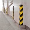 Reflective PC-001 Rubber Column Guard Wall Protector