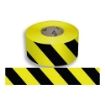 Reflective Polyethylene Yellow & Black Non Adhesive Warning Tape