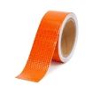 Road Safety PET Diamond Grade Orange Adhesive Reflective Warning Tape