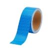 Road Safety PET Blue Diamond Grade Adhesive Reflective Warning Tape