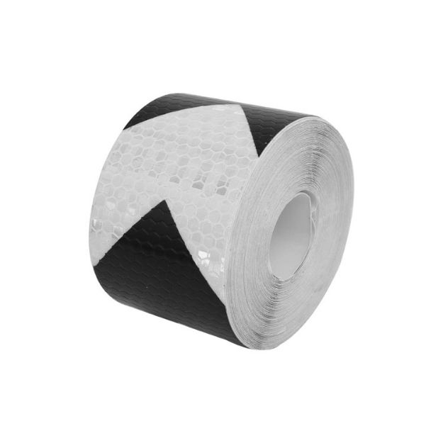 High Quality Black And White PVC Weatherproof Arrow Reflective Adhesive Tape