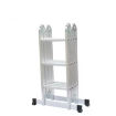 Heavy Duty Multipurpose Aluminum Foldable Extension Step Ladder 4x3 Combination Design