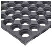 Rubber Black Anti Static, Oil Resistance & Non Slip Rectangular Industrial Floor Mat
