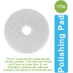 Mini Drill AF09106 Buffing Abrasive Disc Stone Polishing White Pad