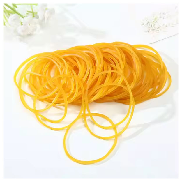 Heavy Duty RB05 White Assorted Small Size Natural Rubber Elastic Band