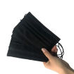 Disposable 3-ply Surgical Black Medical Protective Face Mask