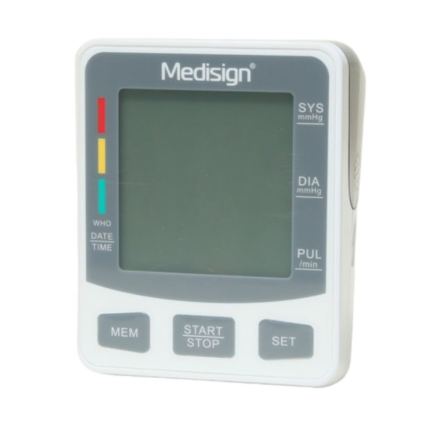 Medisign BPM804 White Plastic Digital Health Care Blood Pressure Monitor Devices