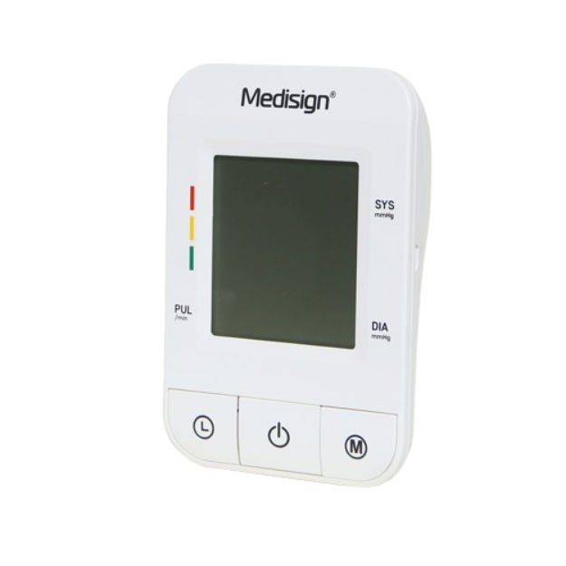 Medisign BPM63 White Plastic Digital Health Care Blood Pressure Monitor Devices