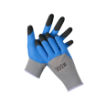 Work Safety YSD-CO0 13 Gauge Anti Scratch Nylon Palm Fingertips Coated Latex Gloves