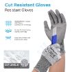 Safeyear PD8045 - Level 5 Cut-Resistant PU Coated Safety Work Gloves