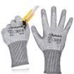 Safeyear PD8045 - Level 5 Cut-Resistant PU Coated Safety Work Gloves