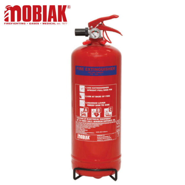 Mobiak 2 Kg Portable Dry Powder Fire Extinguisher 