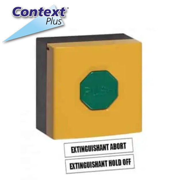 Context Plus EP215 Hold Off / Abort Control Button for Extinguishing Systems