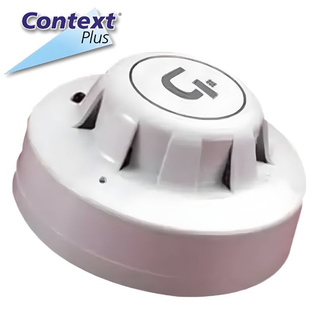 Context Plus 65A Photo Electric UL Listed Optical Smoke Detector with Flashing LED