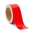 Road Safety PET Diamond Grade Red Adhesive Reflective Warning Tape