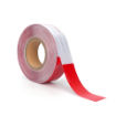 Reflective DOT-C2 Red And White PVC Weatherproof Adhesive Tape