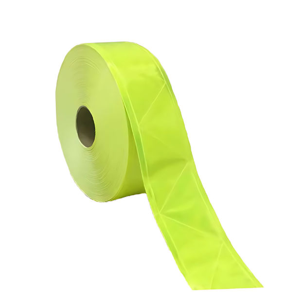 High Visibility PVC Gloss Green Clothing Safety Vest Reflective Tape