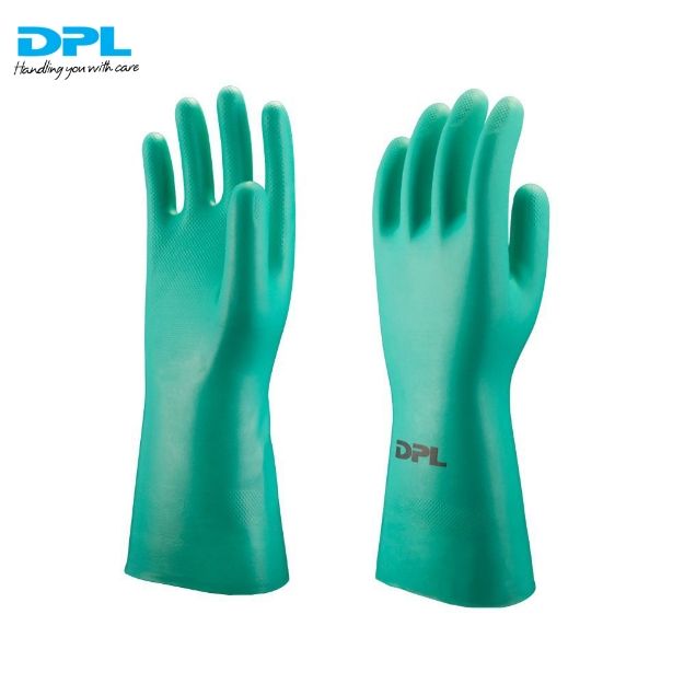 DPL Interface Plus Flocklined Food Grade & Chemical Resistant Nitrile Gloves