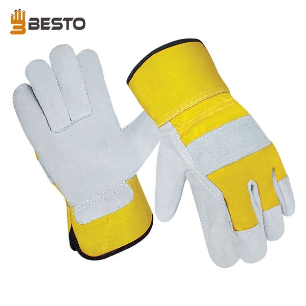 Besto 1004 Premium Canadian Rigger Industrial Safety Leather Work Gloves		