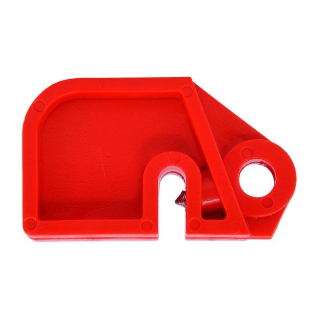 Picture of loto Universal Non‑Conductive Circuit Breaker Lockout red