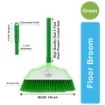 FB 085 FLOOR BROOM set metal rod