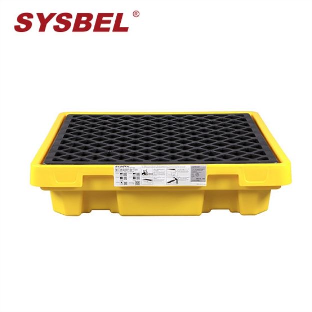 SYSBEL SPP401 Single Drum Poly Spill Deck Oil and Chemical Drum Containment Platform